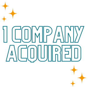 1 Company Acquired